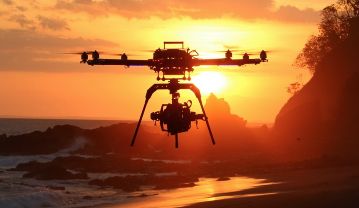 (Italiano) Perché usiamo il termine “attività civili coi droni” e non “ attività commerciali coi droni “? faa_allows_drones_helicam_octocopter_drone